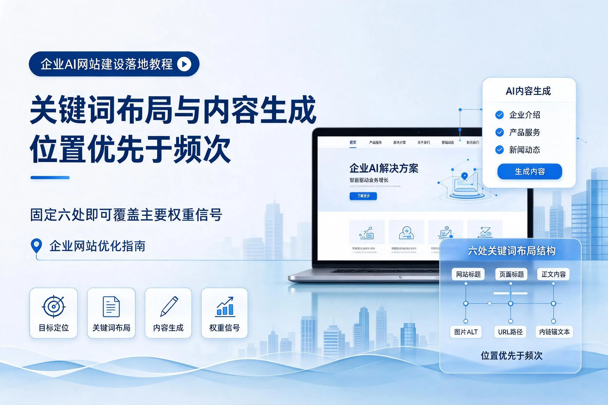 长沙企业AI网站建设落地教程：关键词布局与内容生成